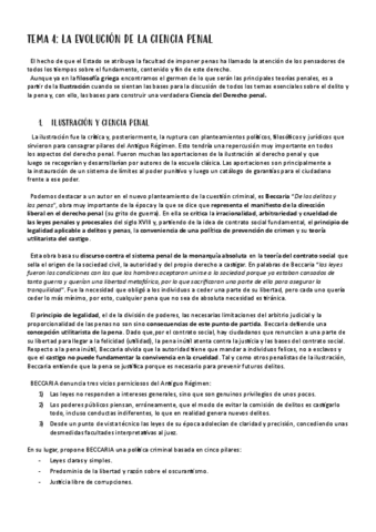 Tema 4 Intro Al Derecho Penal Pdf