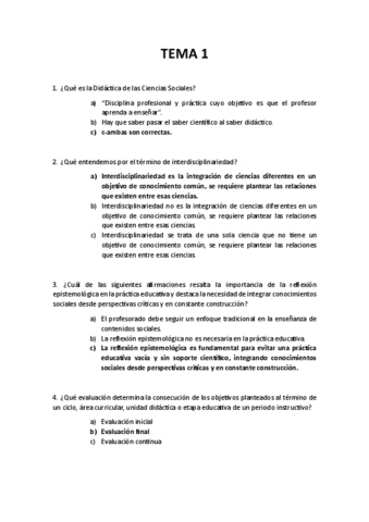 Preguntas Examen Tema Historia Pdf