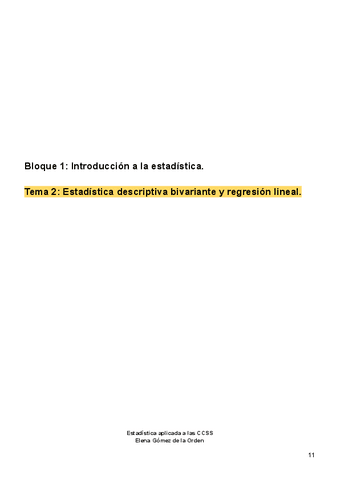 Tema 2 Estadistica Descriptiva Bivariante Pdf