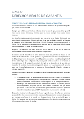 Tema 13 Derechos reales de garantía pdf