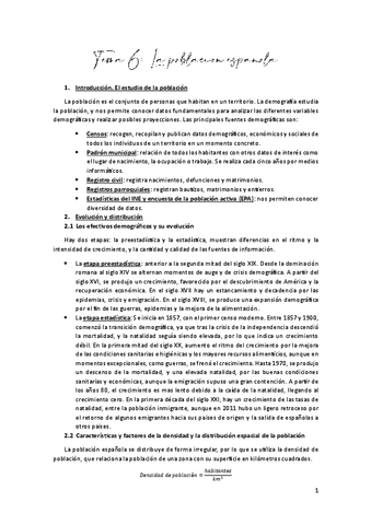 Tema La Poblacion Pdf