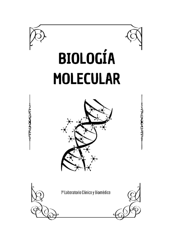 Biologia Molecular Y Citogenetica Temario Completo Pdf