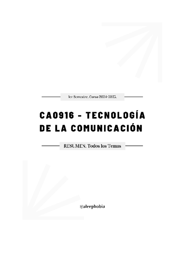 Tecnologia De La Comunicacion Todos Los Temas Pdf