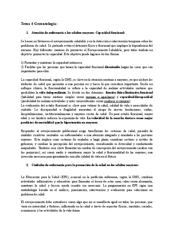 Resumen Tema Gerontologia Pdf