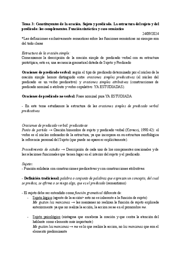 Tema Sintaxis Espanola Pdf