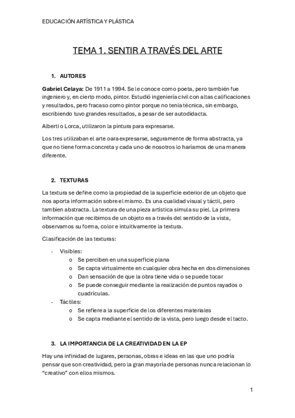 Apuntes Completos Educacion Plastica Pdf