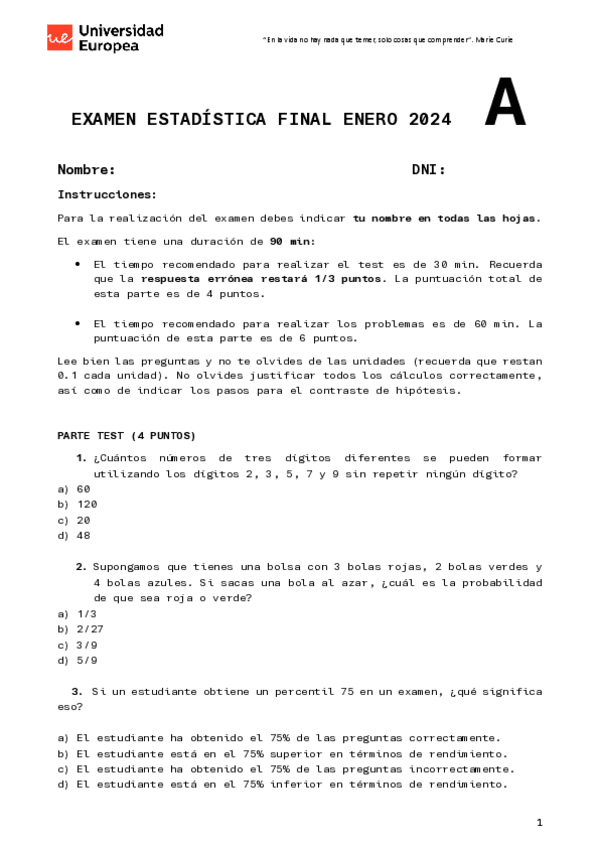 Estadistica T Pdf