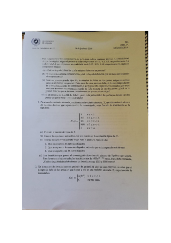 Examen Final De Estadistica Pdf