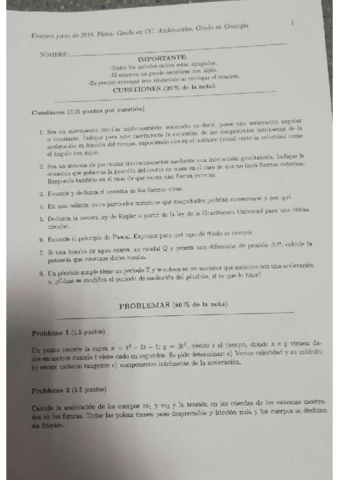 EXAMEN GLOBAL Junio 2019 Pdf