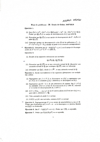 Teoria De Galois Pdf