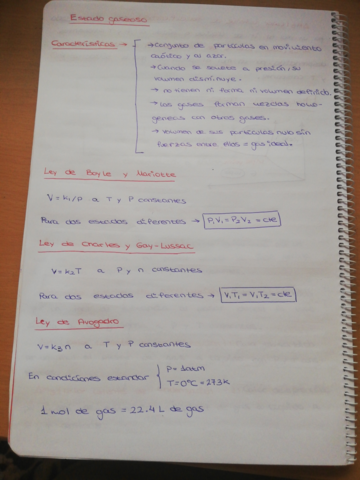 Resumen Tema Estado Gaseoso Pdf