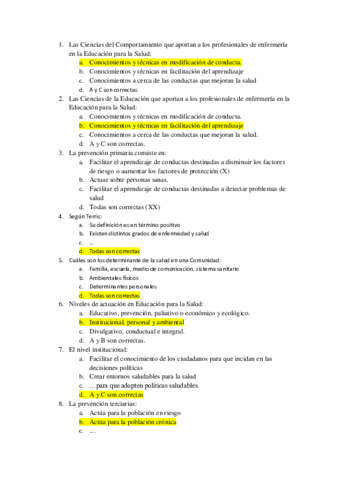 EXAMEN SALUD PUBLICA 2018 Pdf