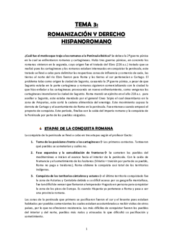 TEMA 3 HISTORIA DEL DERECHO Pdf