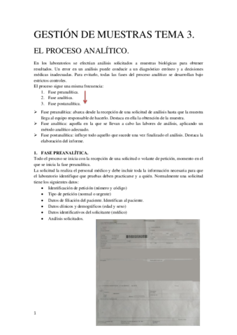 Tema 3 Gestión de Muestras Biológicas pdf