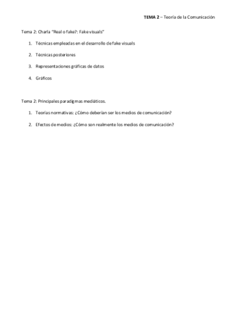 Tema Teoria De La Comunicacion Pdf