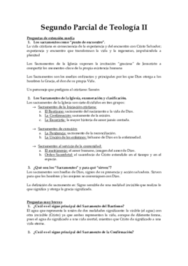 Preguntas Del Segundo Parcial De Teolog A Ii Pdf