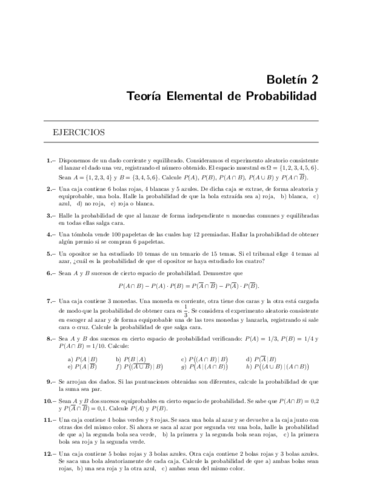 Boletin Resuelto Tema 2 Matematicas IV Pdf