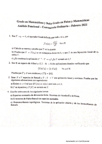 Examen Convocatoria Ordinaria Pdf