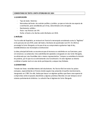 Comentarios De Textos Resueltos Pdf