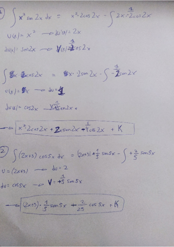 INTEGRALES POR PARTES TRIGONOMETRICAS Pdf