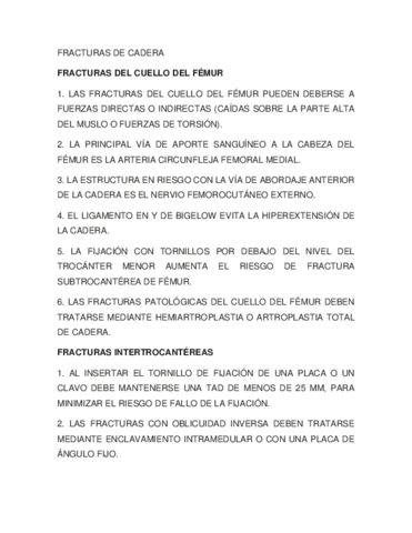 Fracturas De Cadera Pdf