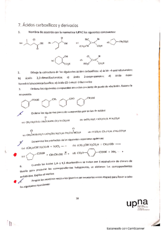 Ejercicios Acidos Carboxilicos Resueltos Pdf