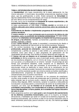 06Tema 6Intervencion En Entornos Escolares Pdf