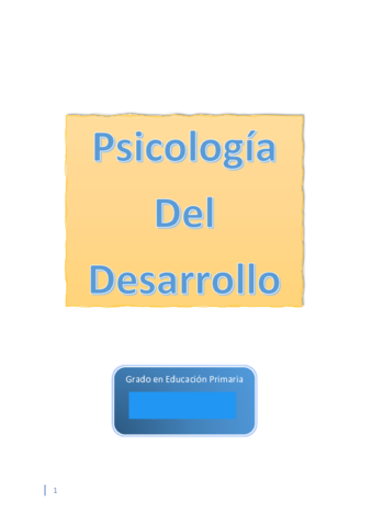 Examen Psicologia Del Desarrollo Pdf