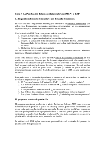 Tema Direcci N De Operaciones Pdf