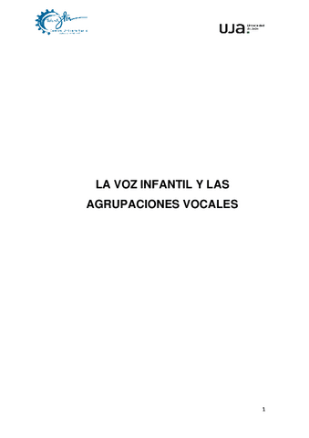 BLOQUE TEMATICO 3 LA VOZ COMO INSTRUMENTO Y LAS AGRUPACIONES VOCALES Pdf