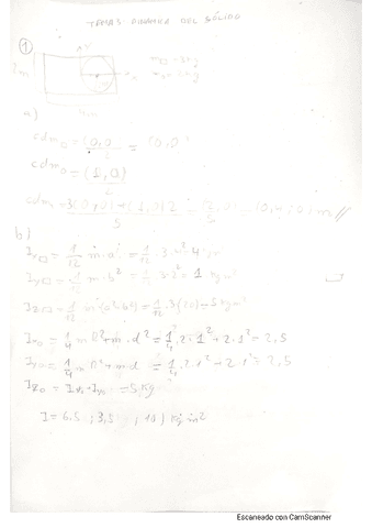 EJERCICIOS RESUELTOS TEMA 3 DINAMICA DEL SOLIDO Pdf