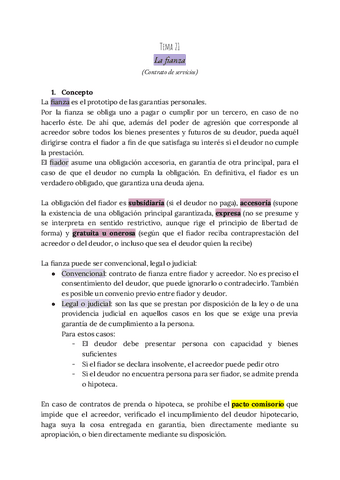 Tema Derecho De Obligaciones Pdf