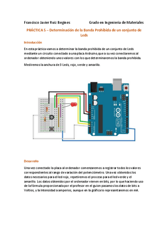 Practica Banda Prohibida De Un Conjunto De Leds Comag Pdf