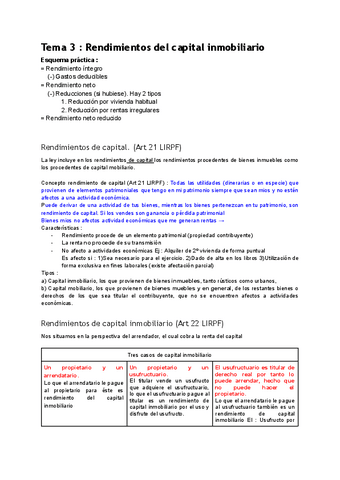 Tema Rendimientos De Capital Mobiliario Pdf