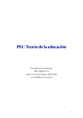 Pec Teoria Clara Carro Pdf