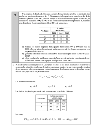 Ejercicios resuletos de números índices pdf