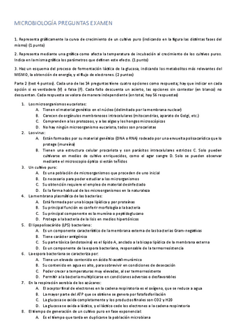 MICROBIOLOGIA PREGUNTAS EXAMEN Pdf