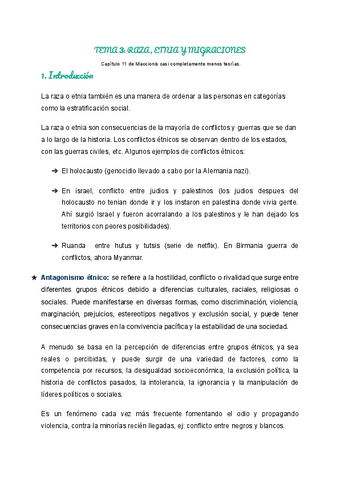 TEMA 3 RAZA ETNIA Y MIGRACIONES Pdf