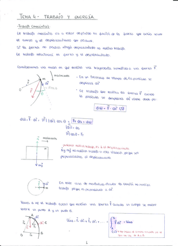 Tema 4 Trabajo Y Energia Pdf