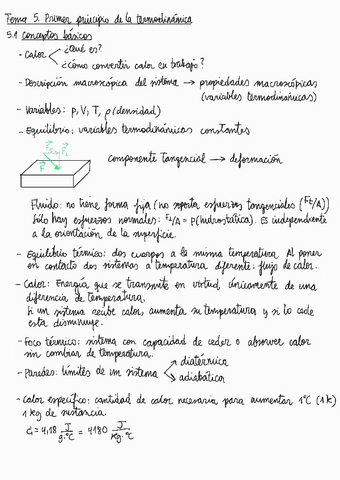 Tema Primer Principio De La Termodinamica Pdf