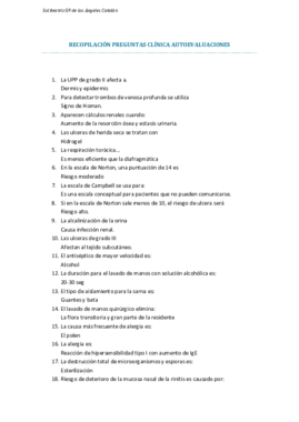 RECOPILACIÓN PREGUNTAS CLÍNICA AUTOEVALUACIONES pdf