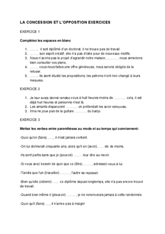 26 10 EXERCICES CONCESSION ET OPPOSITION Ana Gallardo Et Marta Tena 1 Pdf