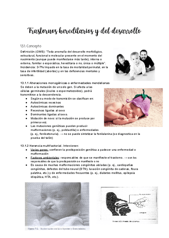 Tema Trastornos Hereditarios Y Del Desarrollo Pdf