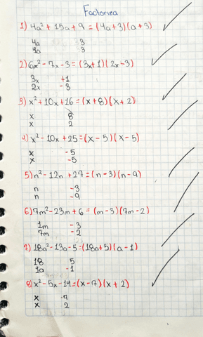 Ejercicios De Factorizar Trinomios De La Forma Axbxc Pdf