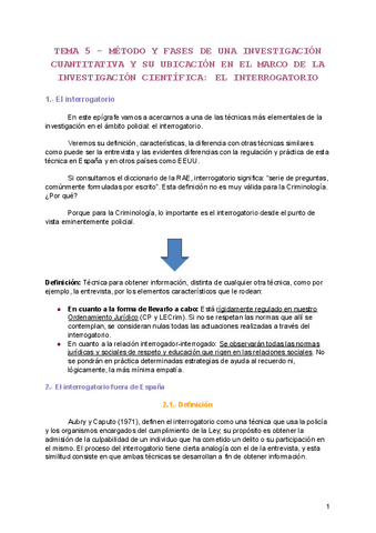 METODOLOGIA Y TECNICAS DE LA INVESTIGACION EN CIENCIAS SOCIALES TEMA 5 Pdf