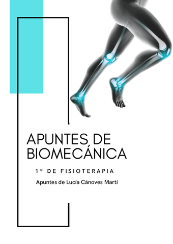 Apuntes De BIOMECANICA Muy Completos Pdf