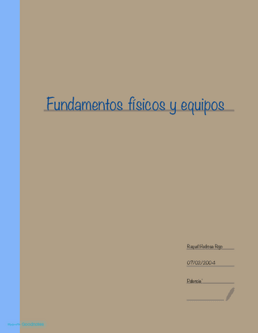 Fundamentos Fisicos Y Equipos Pdf