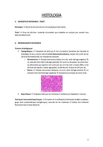 APUNTS HISTOLOGIA I Pdf