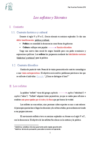 Los Sofistas Y Socrates Pdf