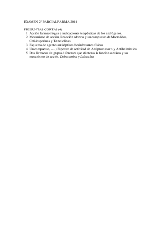 EXAMEN 2º PARCIAL FARMA 2014 pdf